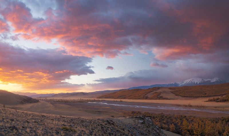 тыва, tuva, горы, солнце, утро, рассвет, путешествие, journey, traveling Встречаяя Солнце /  Meeting the Sunphoto preview