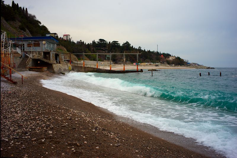 Шторм в Симеизе фото превью