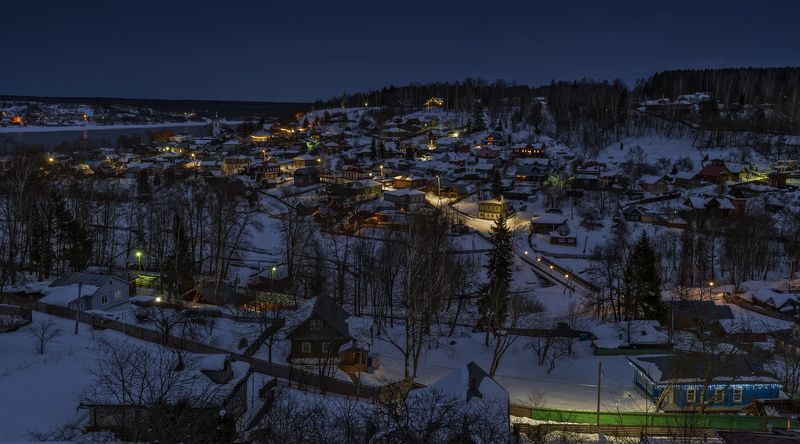 плёс, вечер, ивановская область Вечер в Плёсеphoto preview