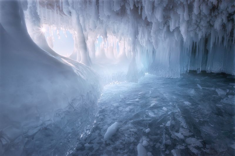 байкал, зима, гроты, байкальский лед, Байкальские сокровищаphoto preview