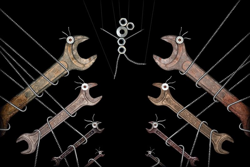 концепция, инструменты, неволя, неволе, creative, conceptual, installation, instruments, tools, out, will Вне воли...photo preview