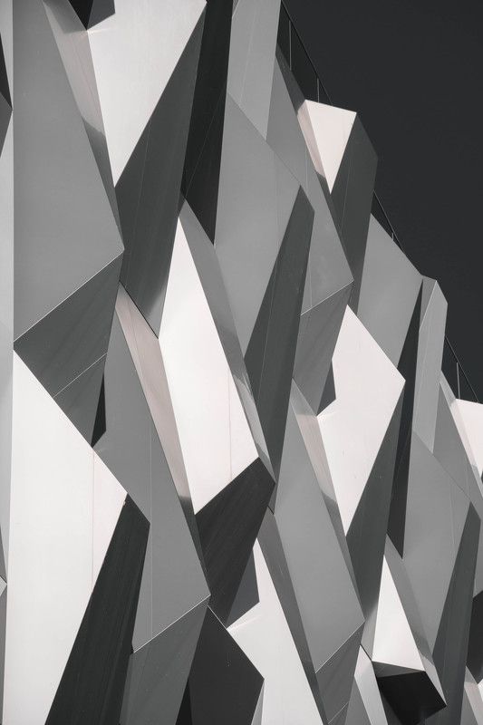 architecture, pattern, monochrome, building, moscow, russia, urban, city, abstract Преломлениеphoto preview