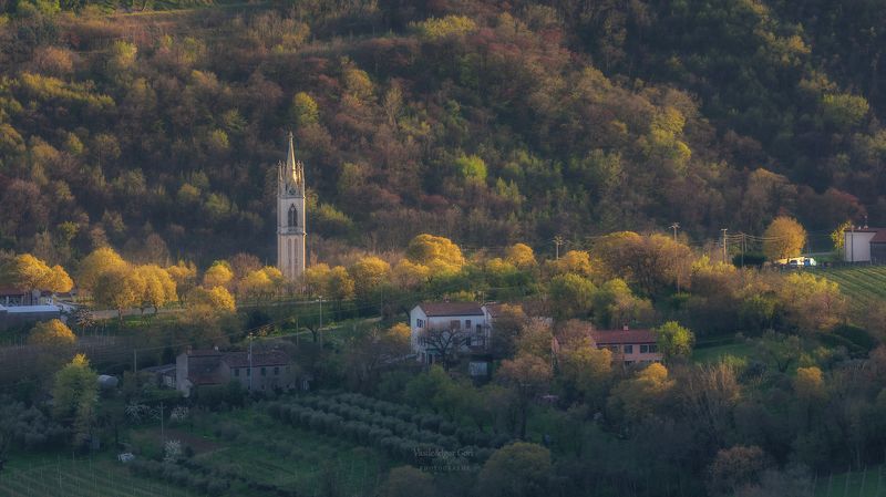 italy,valle san giorgio,italia,вечер,италия,veneto,весна,венето,belvedere,деревня,свет,nature,rural Тёплый свет весныphoto preview