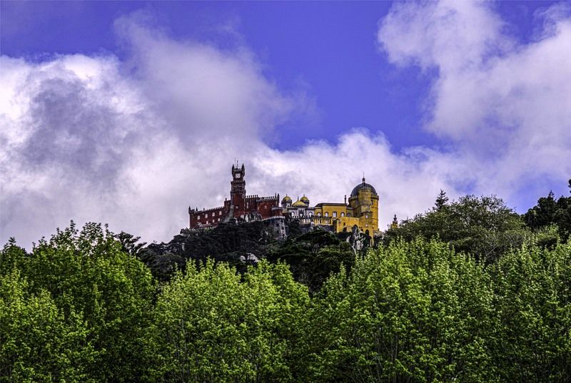 Nature, Landscape, Architecture, Palaces Pena Palace in Sintraphoto preview