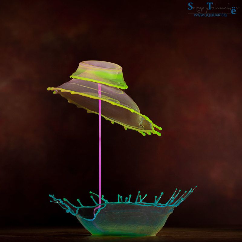 сергей толмачев, вода, капли, скульптуры из  воды, всплеск photo preview