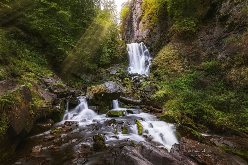 водопад, ингушетия, ляжгинский, лето, осень, лошхи, вода Ляжгинский водопадphoto preview