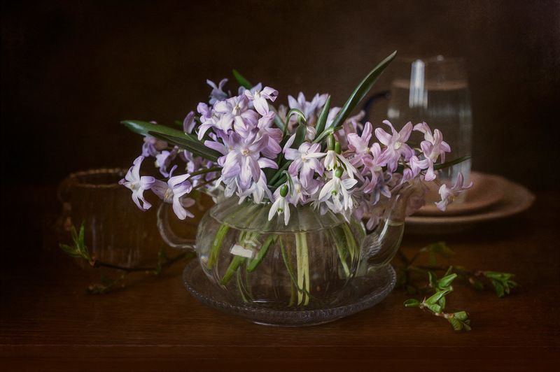 Апрельский букетик с первоцветамиphoto preview