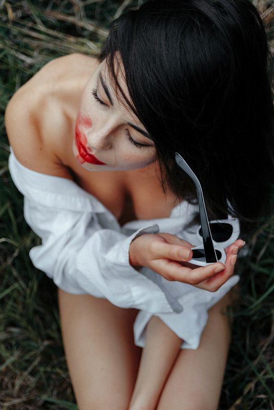 портрет, женский портрет, женская красота, девушка, чб, чернобелое, гламур, модель, model, glamur, portrait, bw, black and white Ленаphoto preview