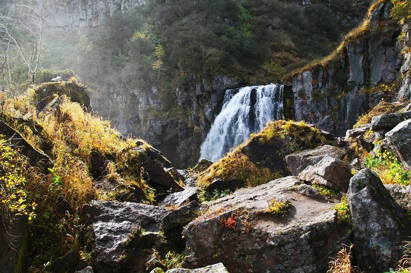 камчатка, водопад Водопад \