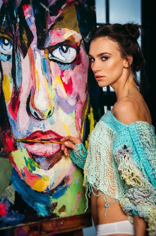 Art, Art photo, Beautiful, Beauty, Emotion, Girl, Light, Model, Moscow, Nikon, Painting, People, Photo, Portrait, Studio Portraitphoto preview