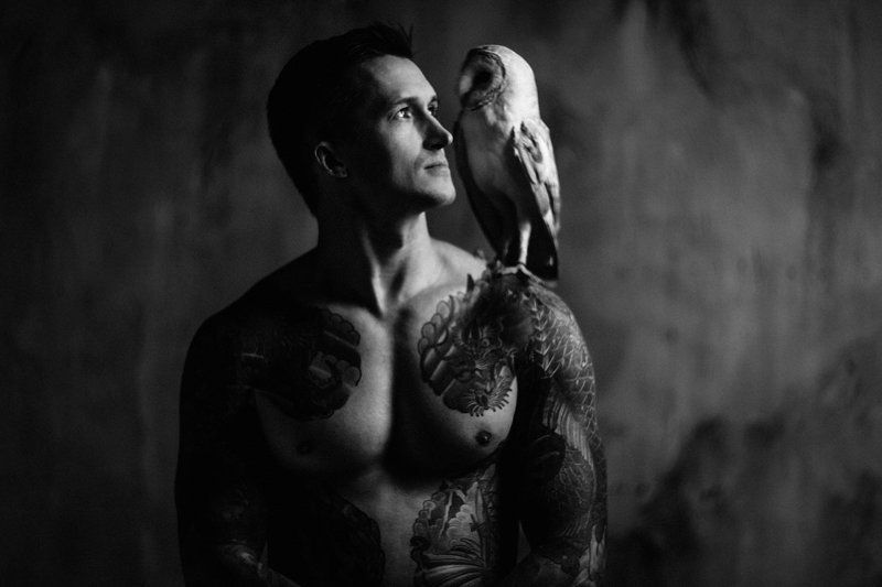 ink, tattoo, owl, noir, blacknwhite, bnw Inkmanphoto preview