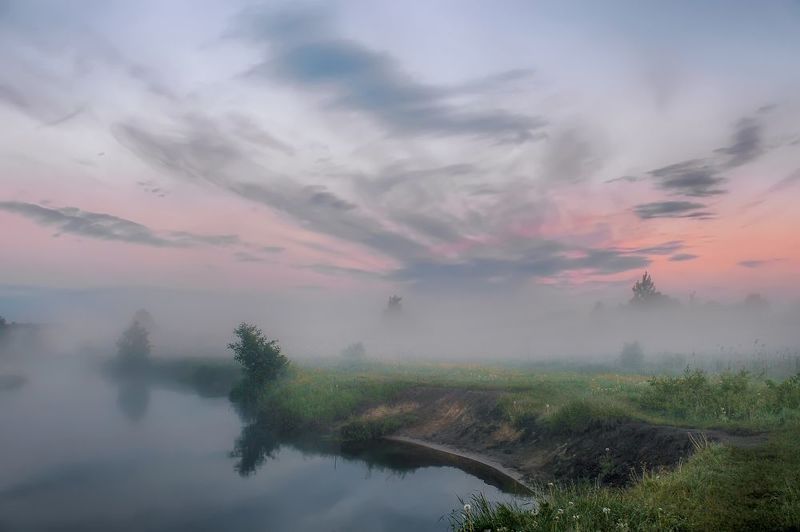 Акварельный рассветphoto preview