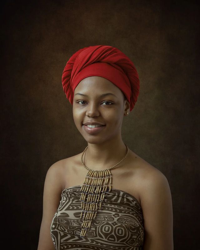 портрет девушка Фатуматаphoto preview