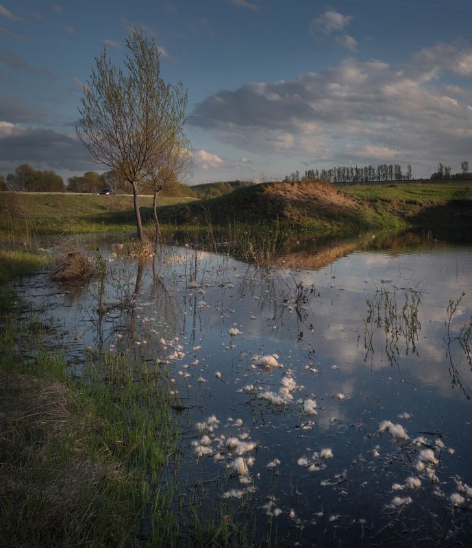 #пезаж #весна #облака #закат ***photo preview