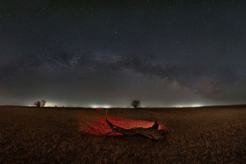 ночь, астрофотография, звезды, млечный путь, ночная фотография, космос Ночной монстр полейphoto preview