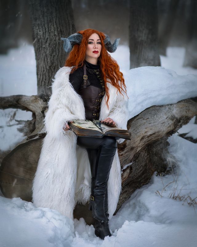 Фотограф Юлия Дюдина, Фотограф Нижний Новгород, арт фотограф,  волшебная фотосессия, фотосессия готика, демон Лилитphoto preview