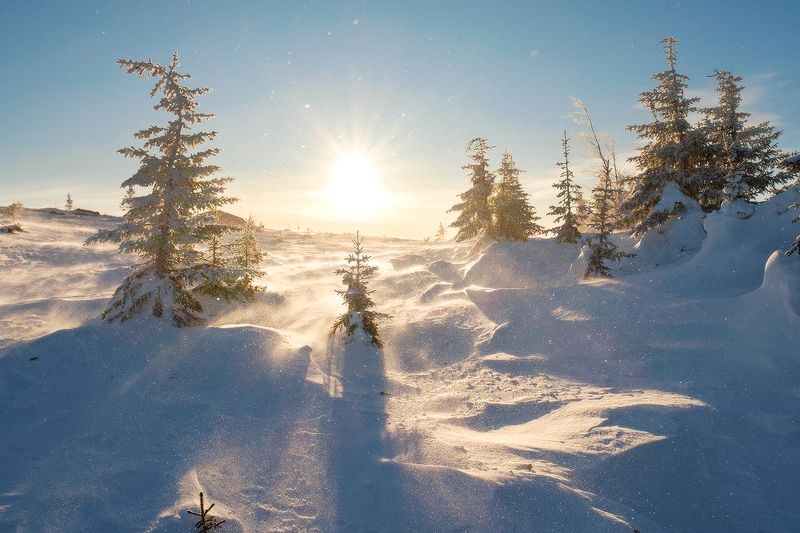 Таганай, Метеостанция зимний ветерphoto preview