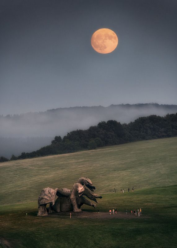 Полнолуние над Кудыкиной горой фото превью