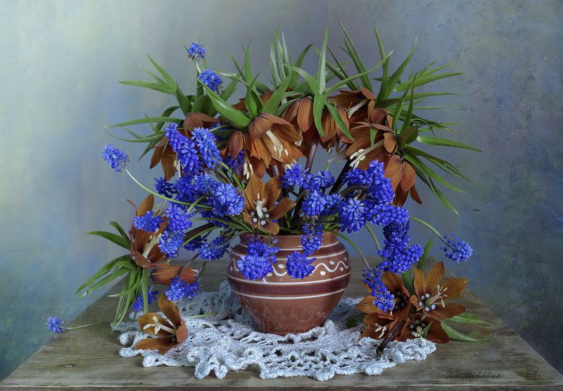 натюрморт, вера павлухина, весна, цветы Весенний фейерверк.photo preview