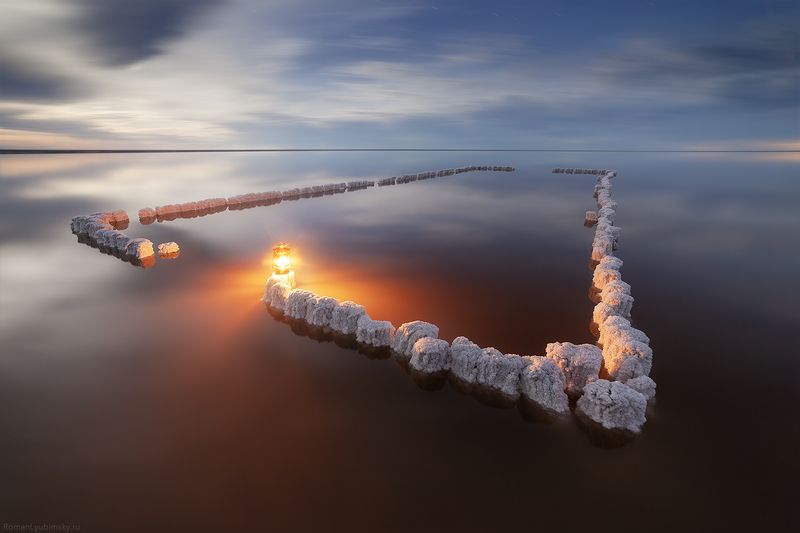 эльтон, пейзаж, фототур, выдержка, ночь, ночная фотография,  Романтика соледобытчикаphoto preview