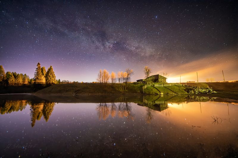 ночь, звезды, небо, млечный путь Звёздное небо и Млечный Путьphoto preview