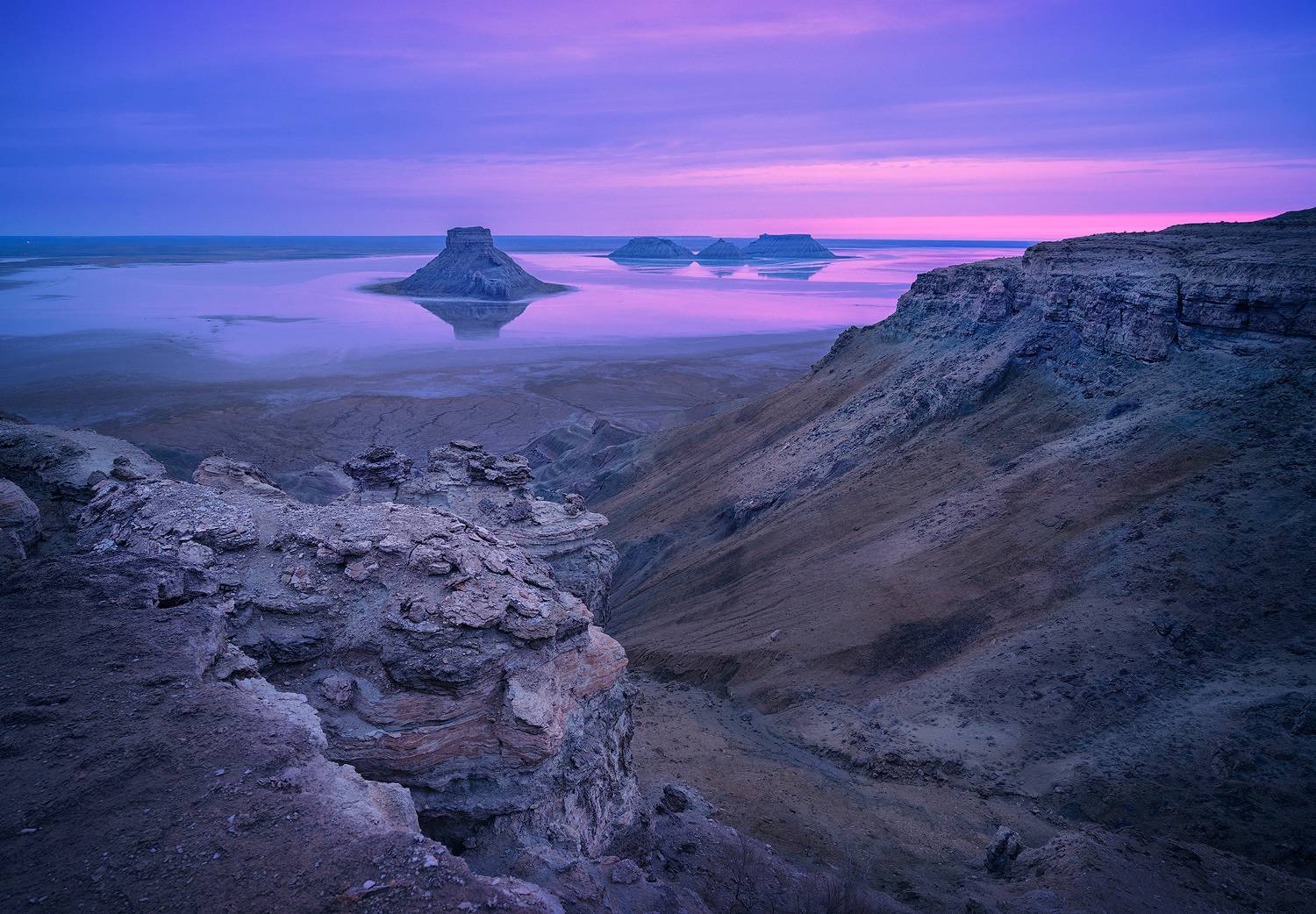 Впадина Карынжарык, Мангистау. Автор: Андрей Родионов , Андрей Родионов