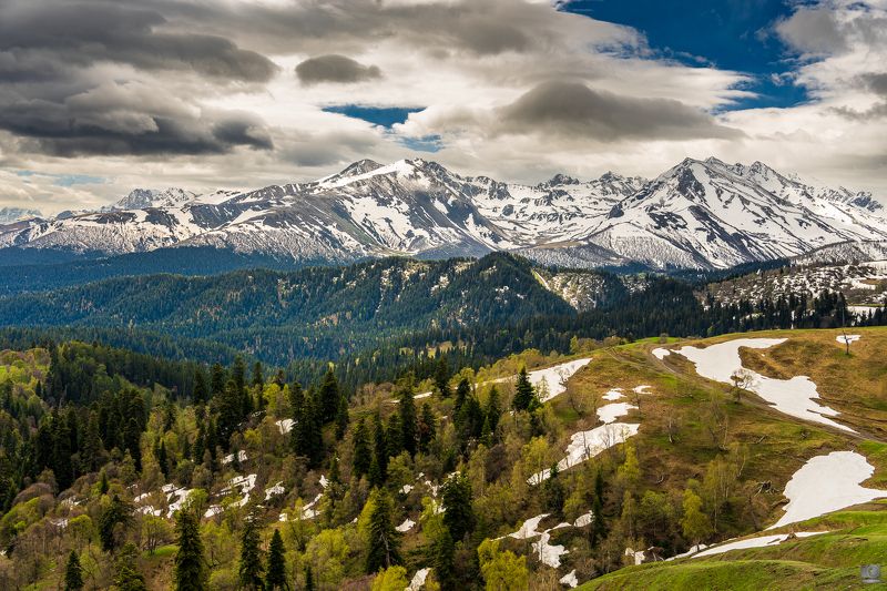 пхия По новой дороге на  Пхия. Архызphoto preview