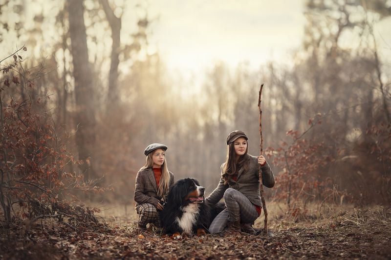 #childportrait #childrenstagedphotography #dog photo preview
