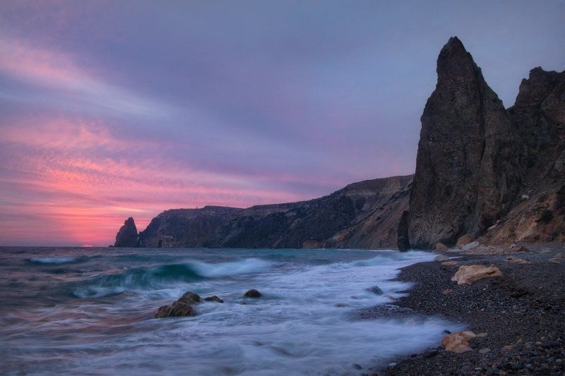 Фиолентовый закатphoto preview