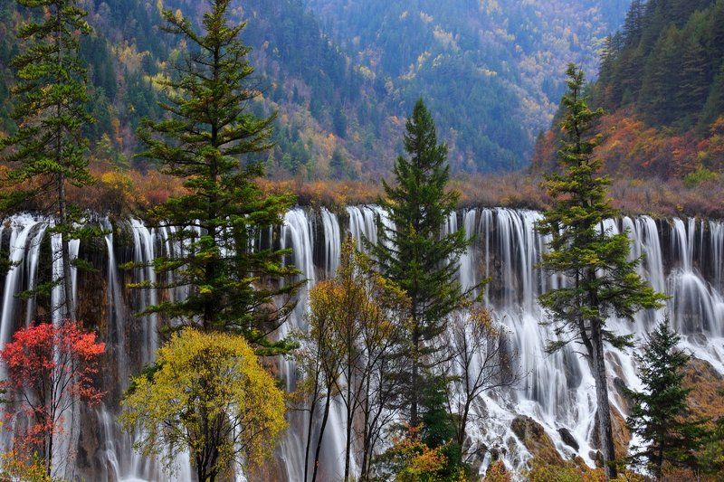 китай, водопад Водопад Ножиланphoto preview