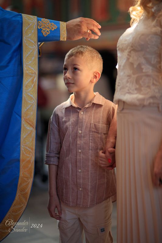 Крещение малыша - мама русская, а отец болгарин :) фото превью