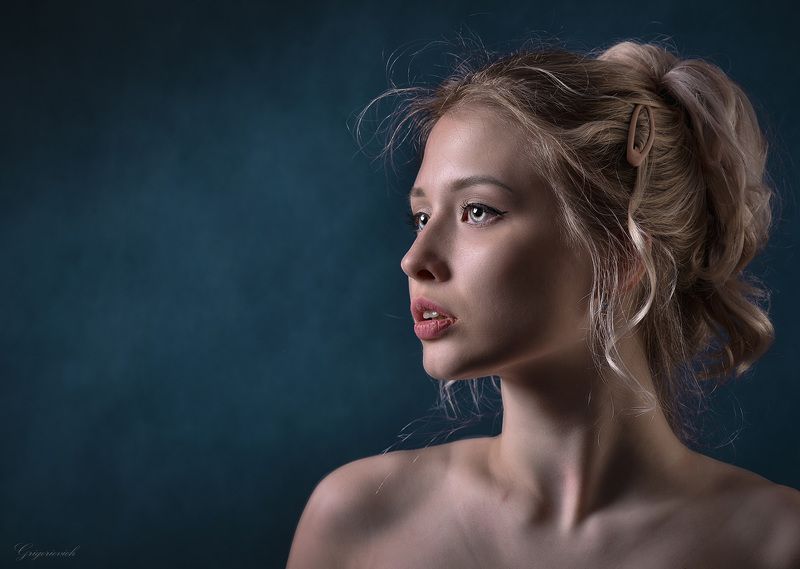 девушка. портрет. красота. глаза. Елена фото превью