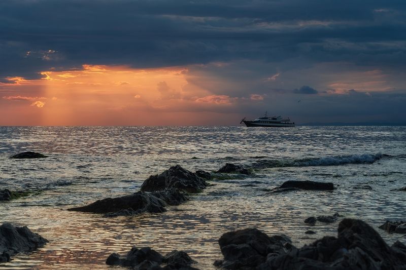 море закат туапсе кадош Морские зарисовкиphoto preview