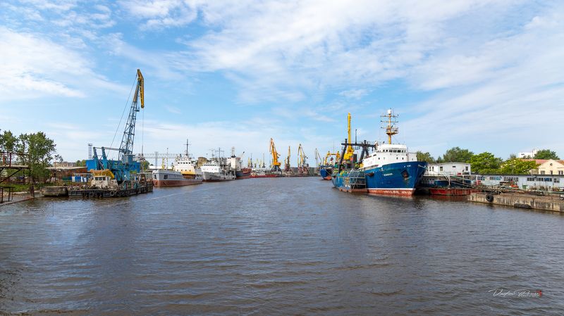 порт, корабли, причал, калининградский, Россия, фотография, река, краны, город, Свирин Вадим, 2024, port, ships, pier, Kaliningrad, Russia, photography, river, cranes, city, Vadim Svirin Калининградский порт.photo preview