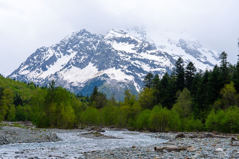 горы Вид на гору Пшиш - 3 790мphoto preview