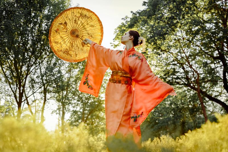 солнце, девушка, фотосессия, природа Страна восходящего солнцаphoto preview