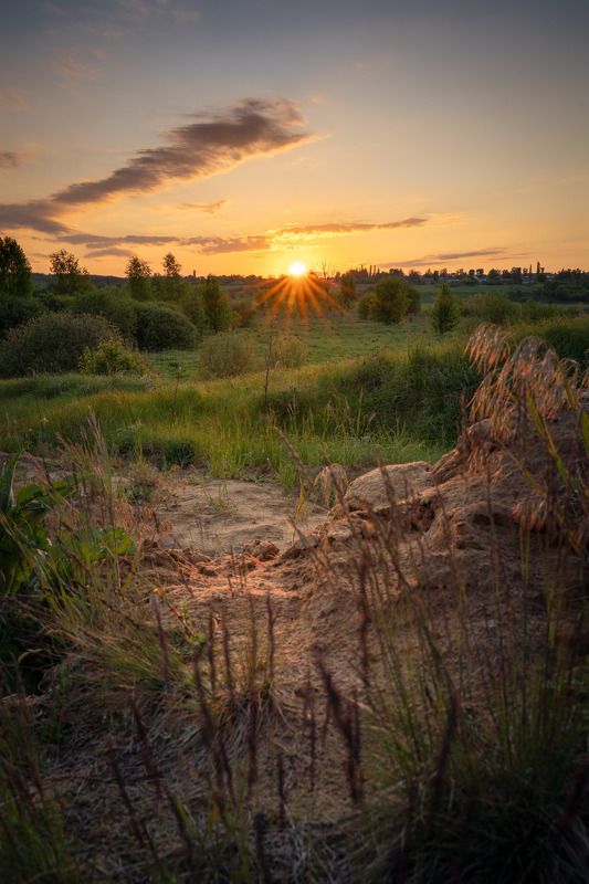 Закат фото превью