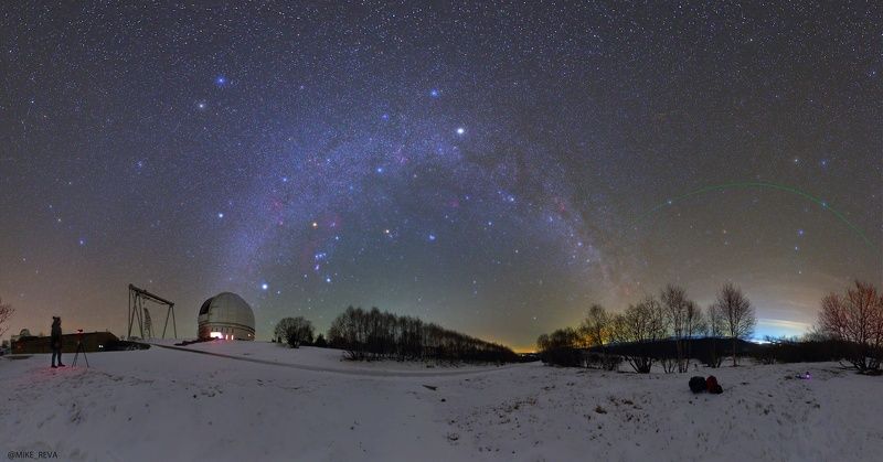 Зимнее небо Кавказа фото превью
