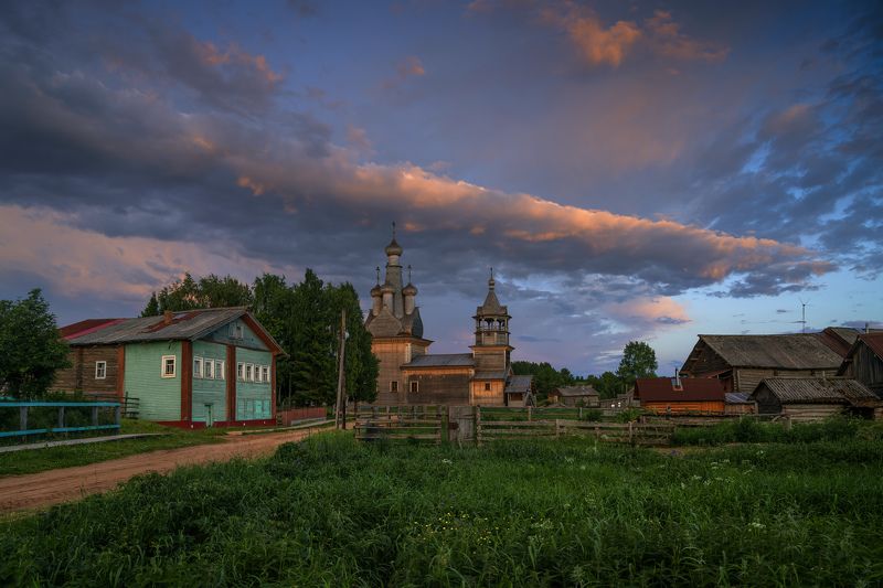 кимжа, архангельская область В Кимже вечерphoto preview