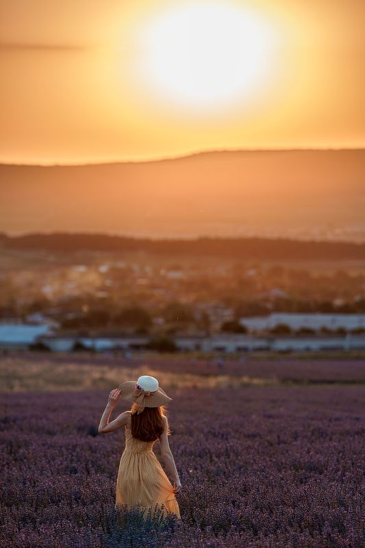 #портрет #девушка #portrait #girl Лавандовый закатphoto preview
