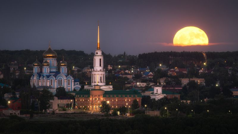 Вечерний Задонск фото превью