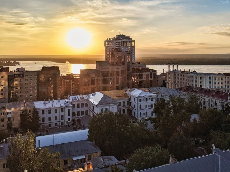 мобильная фотография, город, мобилография, архитектура, стрит, самара, улица, street, mobile photography, urban, architecture, city Город провожает солнце фото превью