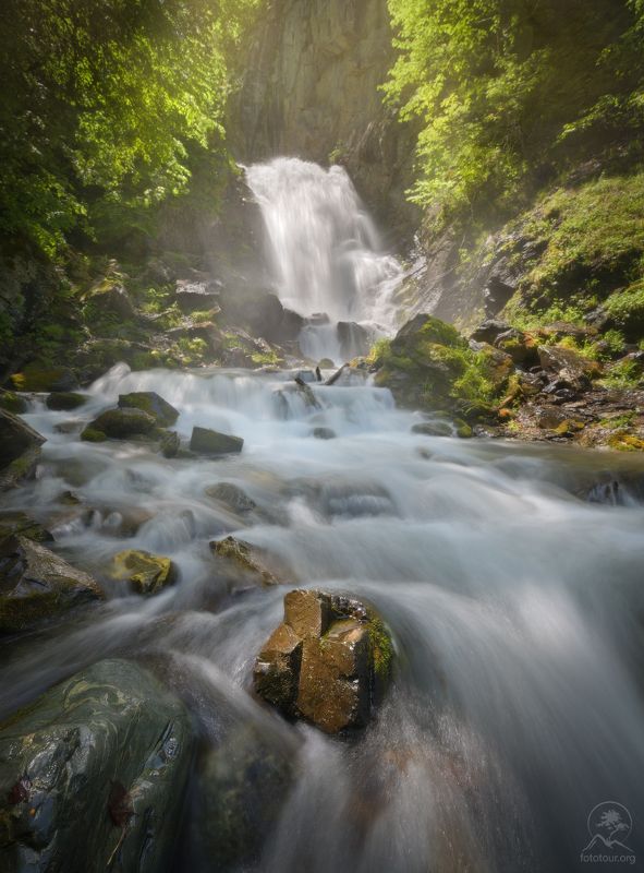 кавказ, ингушетия, водопад, эрзи, тур на кавказ Ляжгинский водопадphoto preview