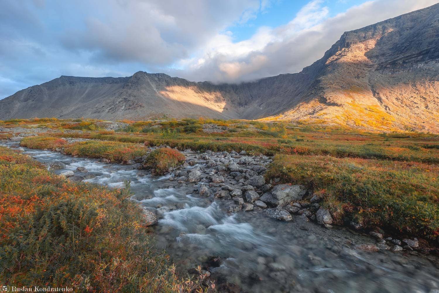 Долина реки Малой Белой. Автор: Кондратенко Руслан кольский полуостров, малая белая, тахтарвумчорр, горы, Кондратенко Руслан