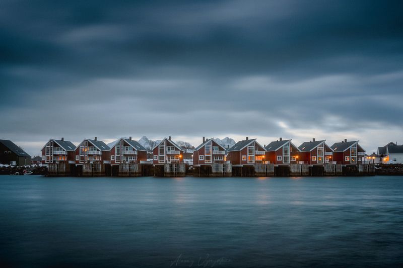 norway, urban, outdoor, moody, fishing, dark, lofoten, ***photo preview