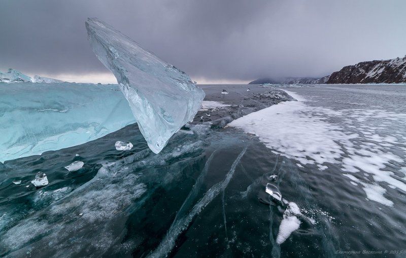 байкал, лед, зима, россия, путешествия Не в настроении...photo preview