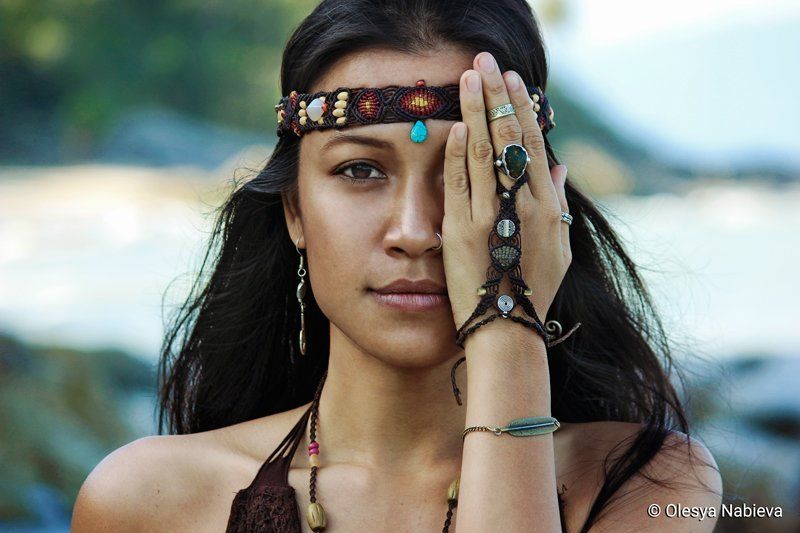 hippie, thailand, girl Ann. Lifestyle hippies from Siamese beautiephoto preview