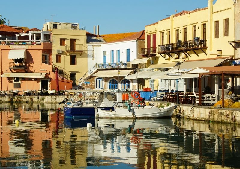 morning, city, port, light, boat, pier, summer Morningphoto preview