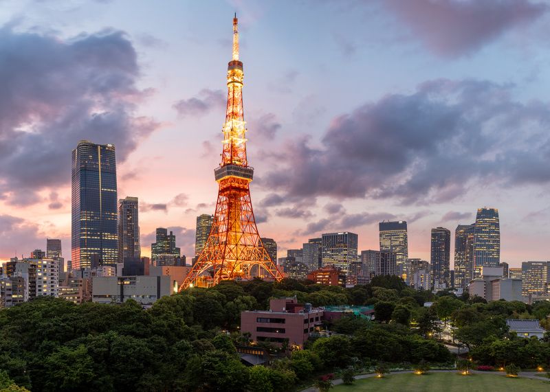 Телевизионная башня Токио. Япония. / Tokyo Television Towerphoto preview