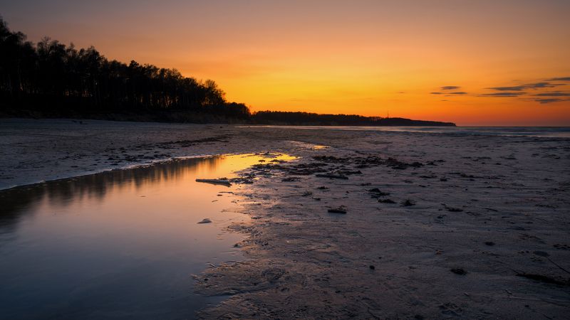 калининград, балтийское_море, закат photo preview